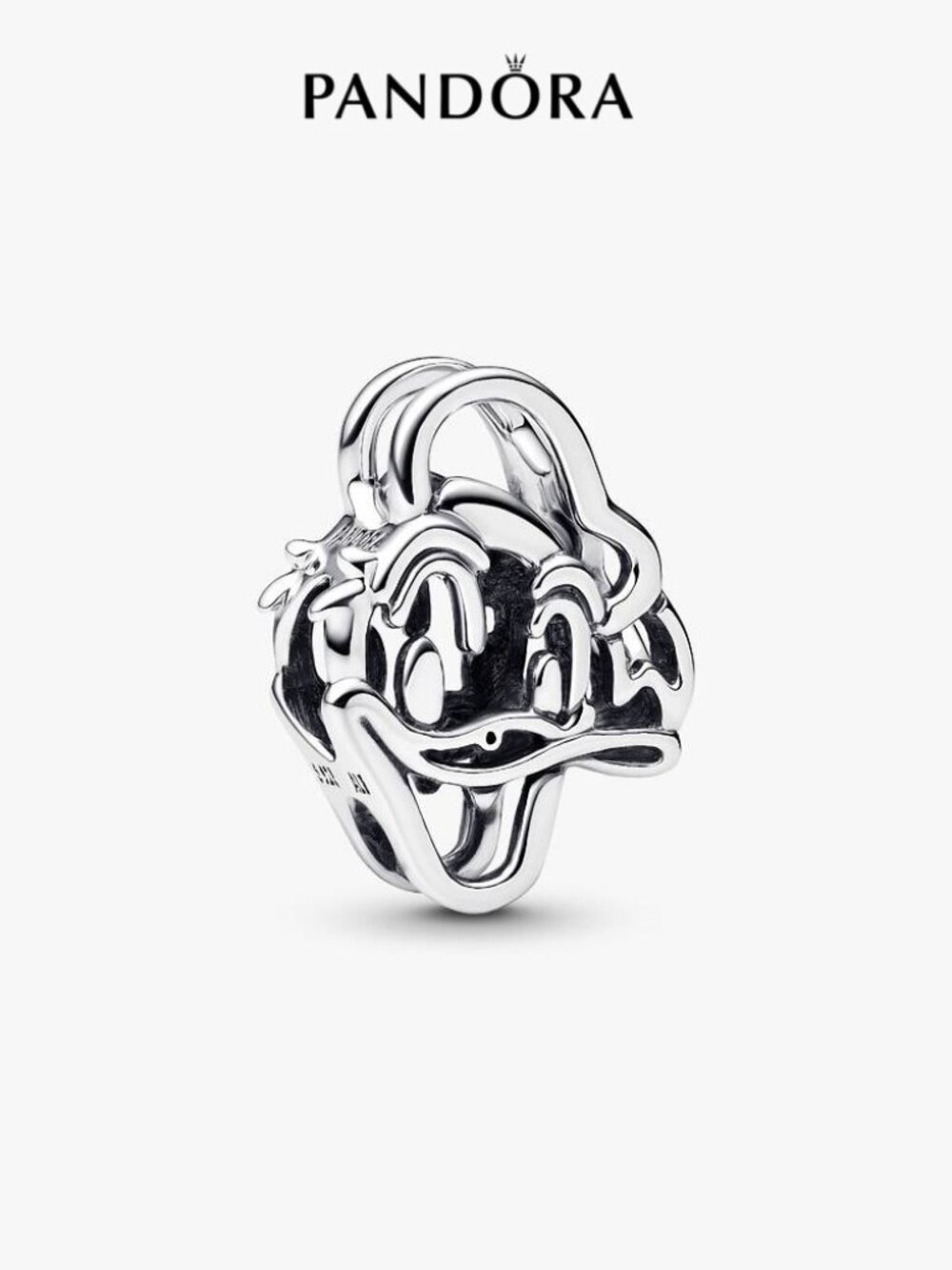 Pandora FINAL SALE - Disney Donald Duck Openwork Charm